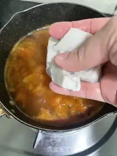 Make Tomato fan shrimp step 6