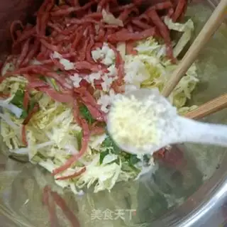 Make Ham sausage cabbage step 12