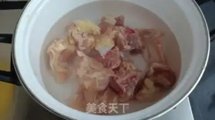 Make Chicken tofu step 1