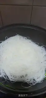Make Meat loafed rice powder step 7