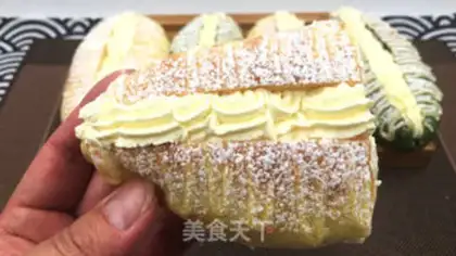 Make Scratch the tea caterpillar butter bread step 32