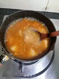 Make Tomato fan shrimp step 9