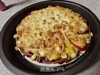 Make Corn pizza step 4