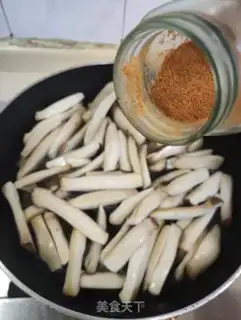 Make Mongol apricot mushrooms step 4