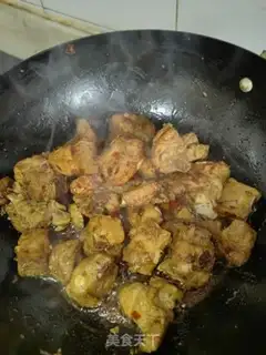 Make Potato burn ribs step 4