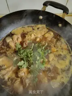 Make Potato burn ribs step 5