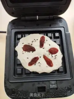 Make raisin waffles step 7