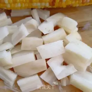 Make Corn rib stew step 1