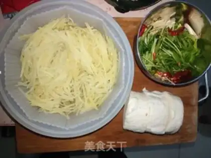 Make Frozen potatoes step 5