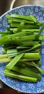 Make Green bean burrito step 1