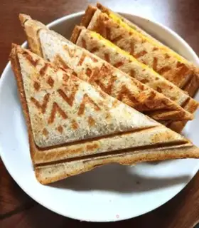 Make Double omelet sandwich step 8