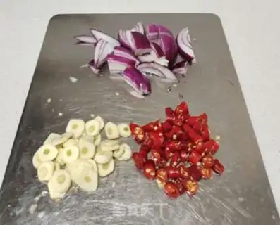 Make Tofu-dried peppers step 1