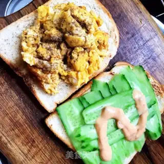 Make Egg cucumber sandwich step 7