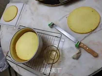 Make Ten-inch fruit cake step 2