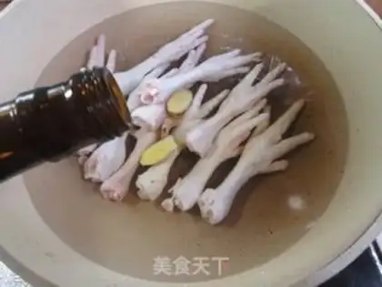 Make Lemon chicken claws step 2