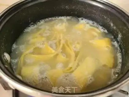 Make Pumpkin noodles step 10