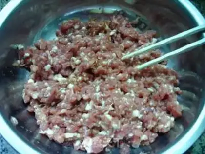 Make Salted egg ointment dumplings step 6
