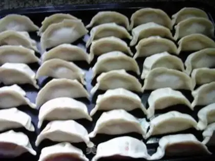 Make Salted egg ointment dumplings step 10