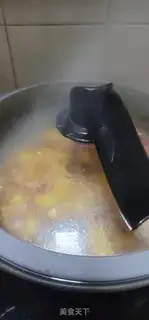 Make Coconut gravy, potatoes step 16