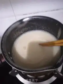 Make A spleen for stomach congee step 4