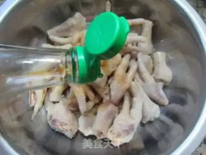 Make Lemon chicken claws step 9