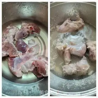 Make White cut to the heart step 1
