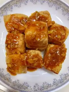 Make Squeeze the tofu step 7
