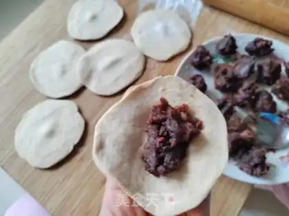 Make Whole wheat date mud bag step 6