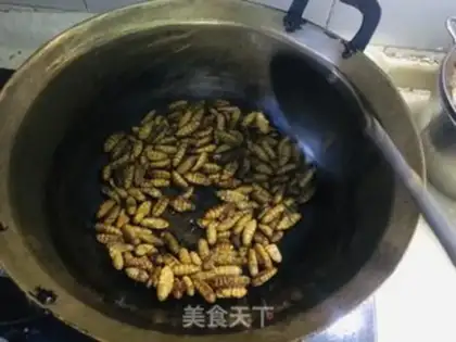 Make Fried silk step 3