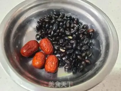 Make Red-tree black bean ferret step 1