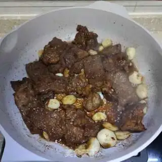 Make Garlic pork chops step 13