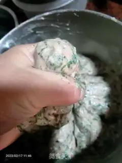 Make Porkballs step 1