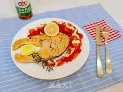 Make Rosemary salmon step 6