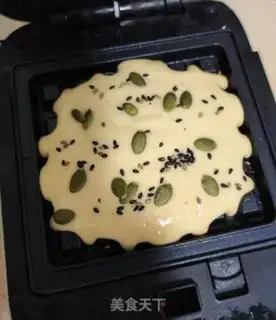Make Corn pasta waffles step 6