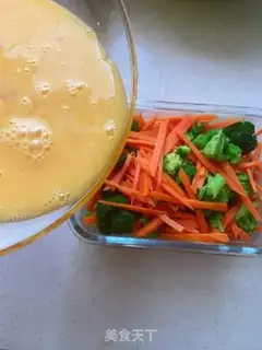 Make A chicken cake with broccoli step 4