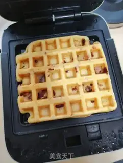 Make Strawberry waffles step 7