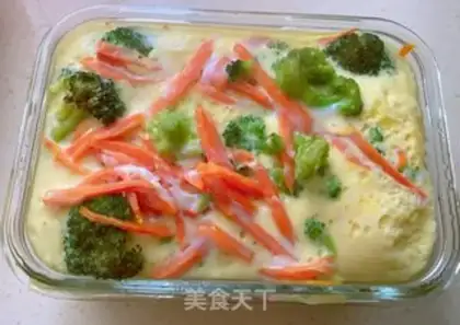 Make A chicken cake with broccoli step 6