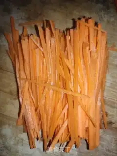 Make Garlic carrots step 2