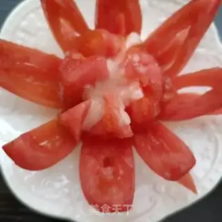 Make Lotus tomatoes step 6