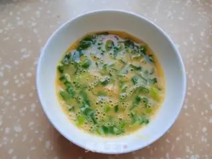 Make Egg and vegetable burrito step 4