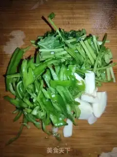 Make Clear the potatoes step 0
