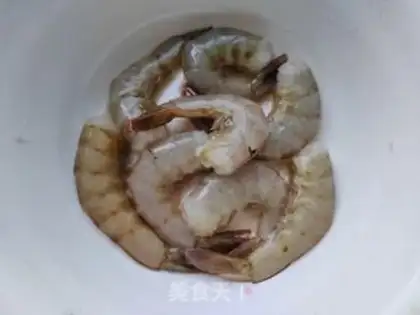 Make Shrimp-covered tofu step 0