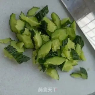 Make Egg cucumber step 3