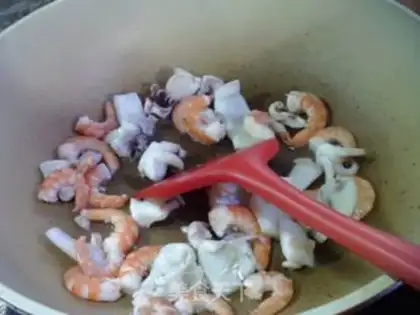 Make Shrimp fried squid step 9