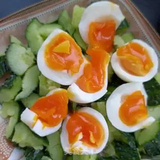 Make Egg cucumber step 12