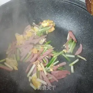 Make A ham-egg-egg-egg-eating omelet step 8
