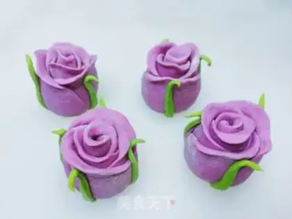 Make Potato rose buns step 7