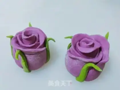 Make Potato rose buns step 8