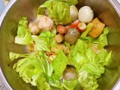 Make Barbecue veggie balls step 0
