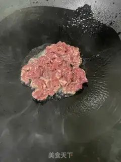 Make Beef fried Dutch beans step 5
